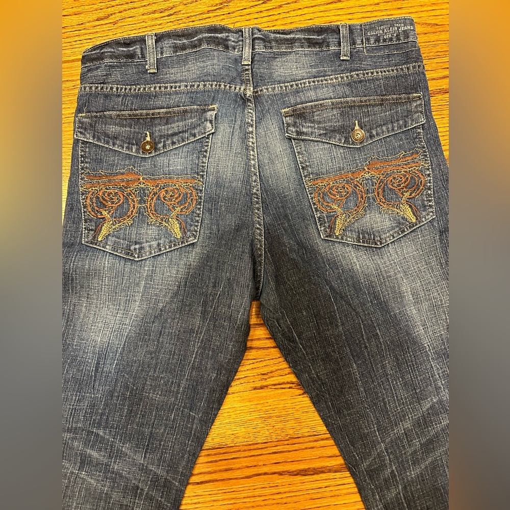 Calvin Klein jeans.